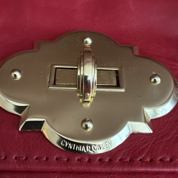 Cynthia Rowley Chic Red Leather Satchel 
PRICE IS FIRM - Picture 3 of 7
